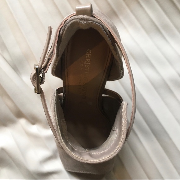 Strappy nude heels - Picture 3 of 6